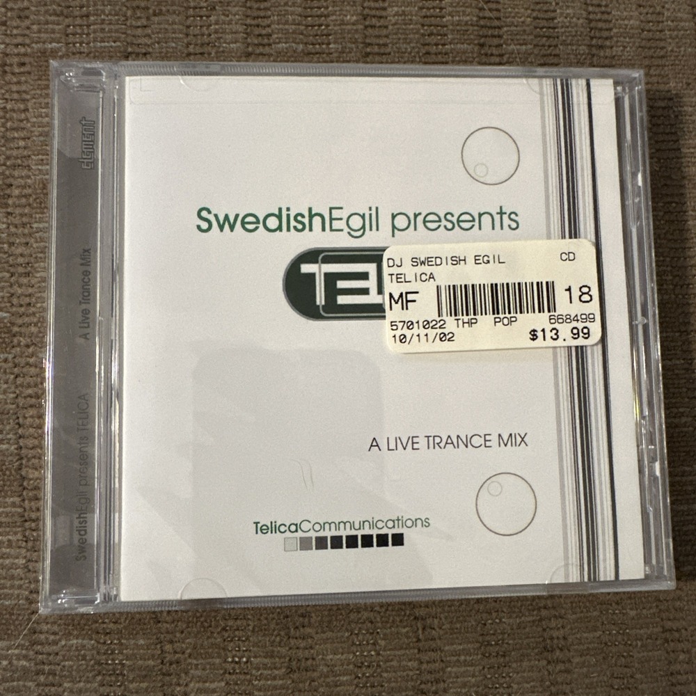 Swedish Egil Presents: Telica * by Swedish Egil CD Oct-2002 Thump Records ES1419